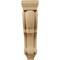 Ekena Millwork 9"W x 10"D x 34"H Super Jumbo Traditional Wood Corbel, Cherry CORW09X10X34TRCH - alternate 2
